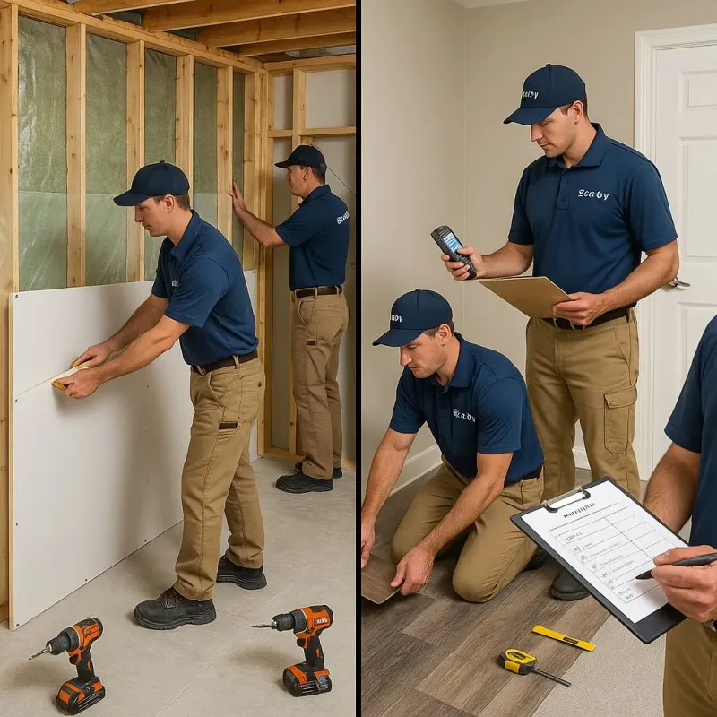 Repairs and Reconstruction process in Alpaugh, CA